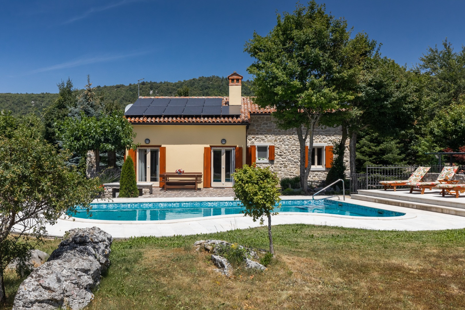 Villa Maria - Luxury Villa in the beautiful Istrian landscape, Villa Maria Brest pod Učkom, Istria, Croatia Brest pod Učkom